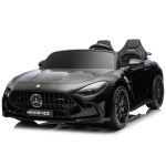 Elektrické autíčko Mercedes GT63 AMG - LCD, čierne lakované